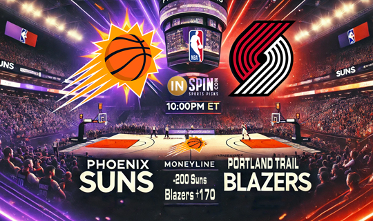 NBA Betting Preview Phoenix Suns vs Portland Trail Blazers | Top Stories by Inspin.com